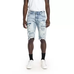 Ripoff Semi Basic Jean Shorts - Mizu Blue