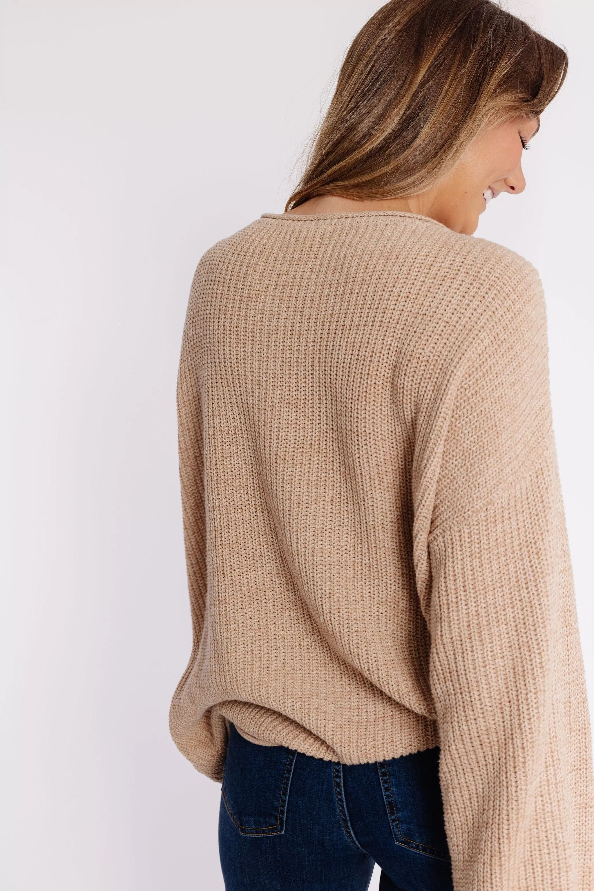 Roarke Sweater Taupe