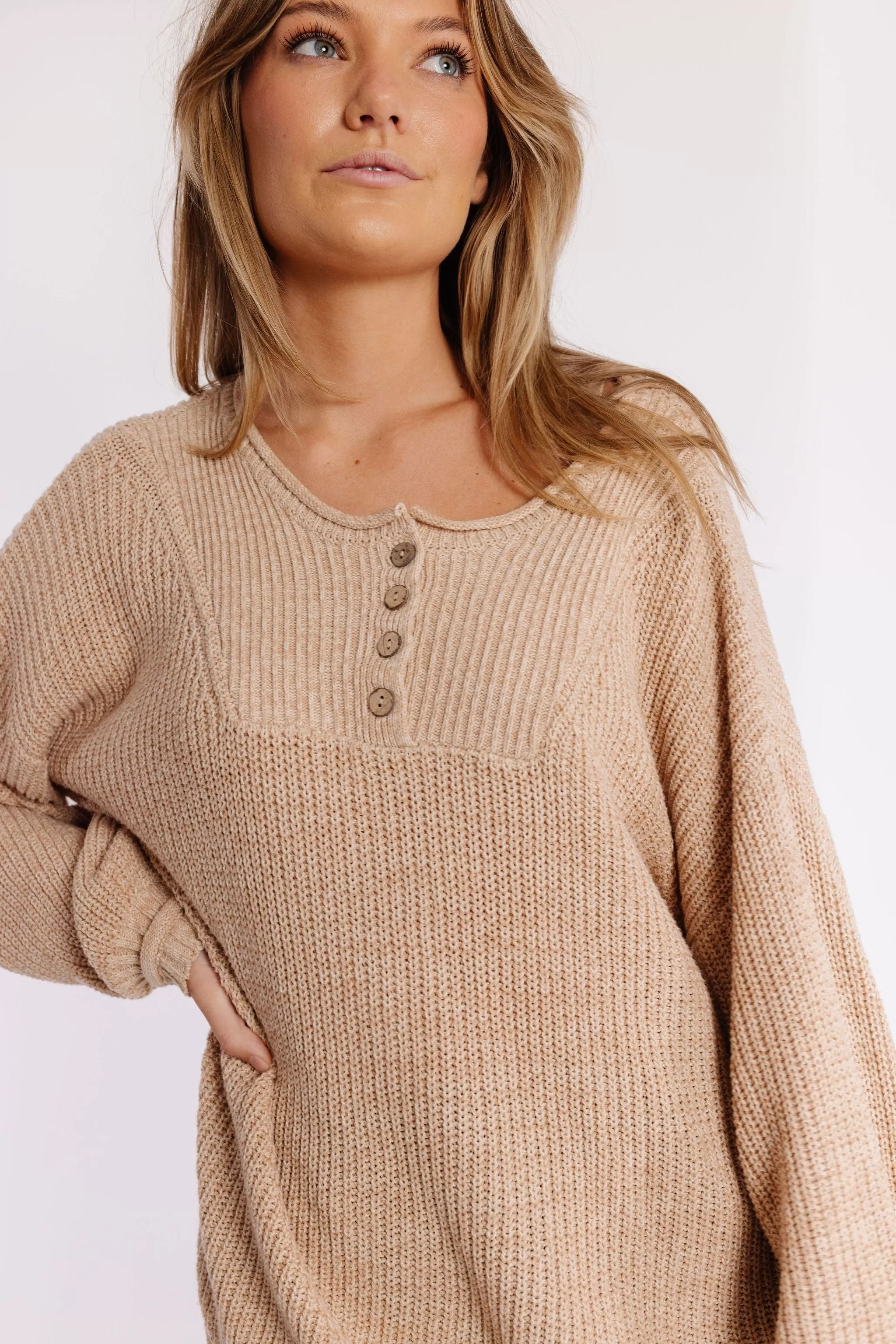 Roarke Sweater Taupe