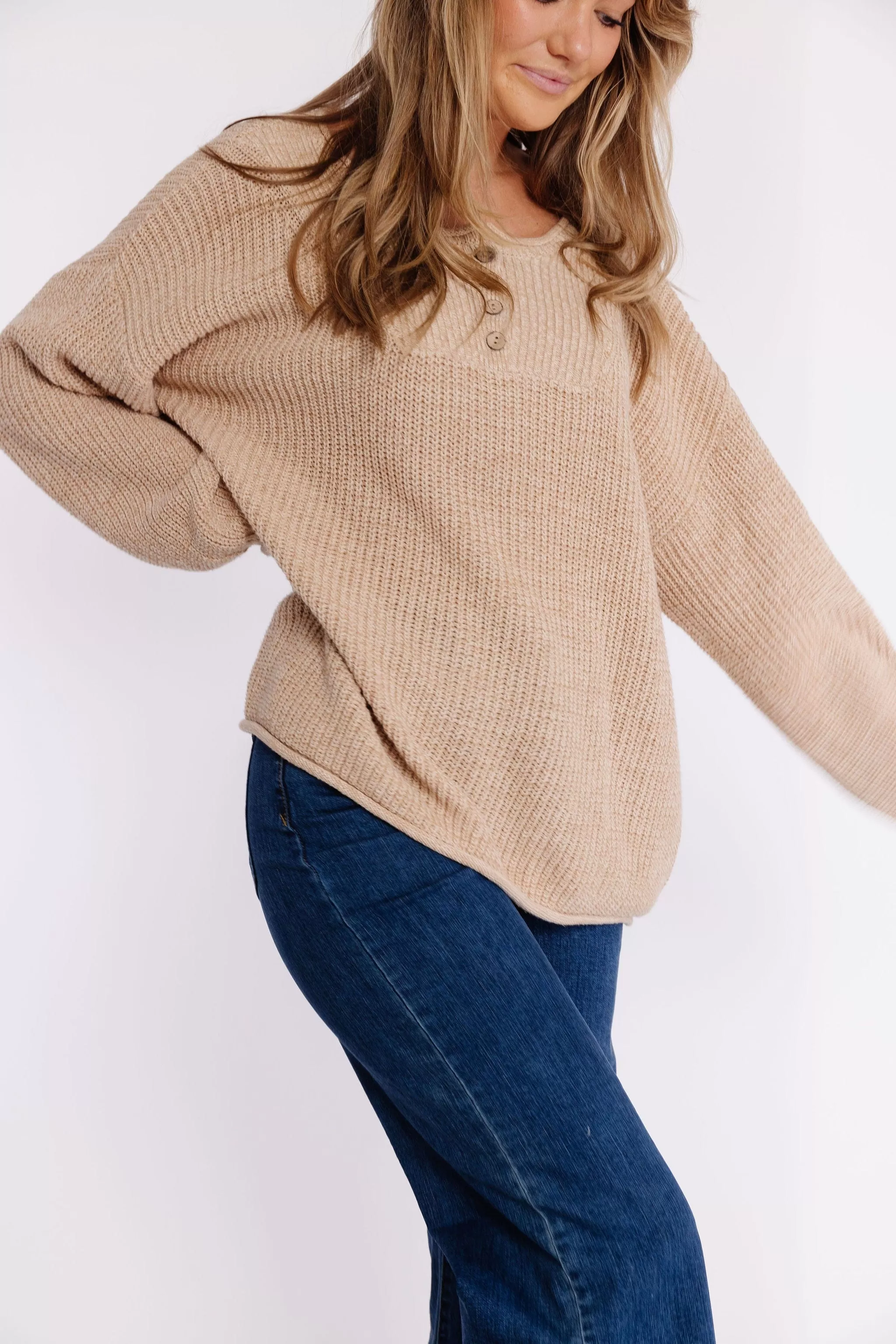 Roarke Sweater Taupe