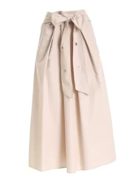 'S Max Mara Ardenza Tie Belt Skirt