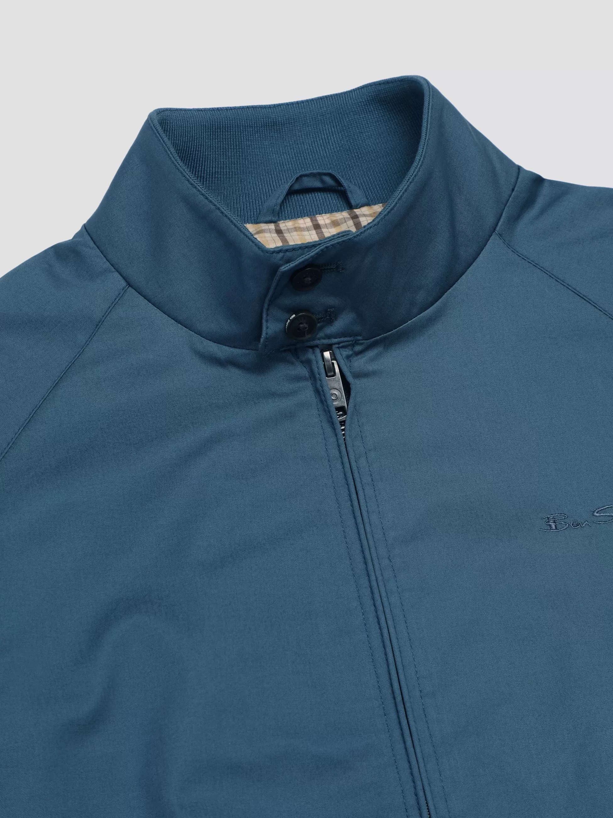 Signature Harrington Jacket - Teal