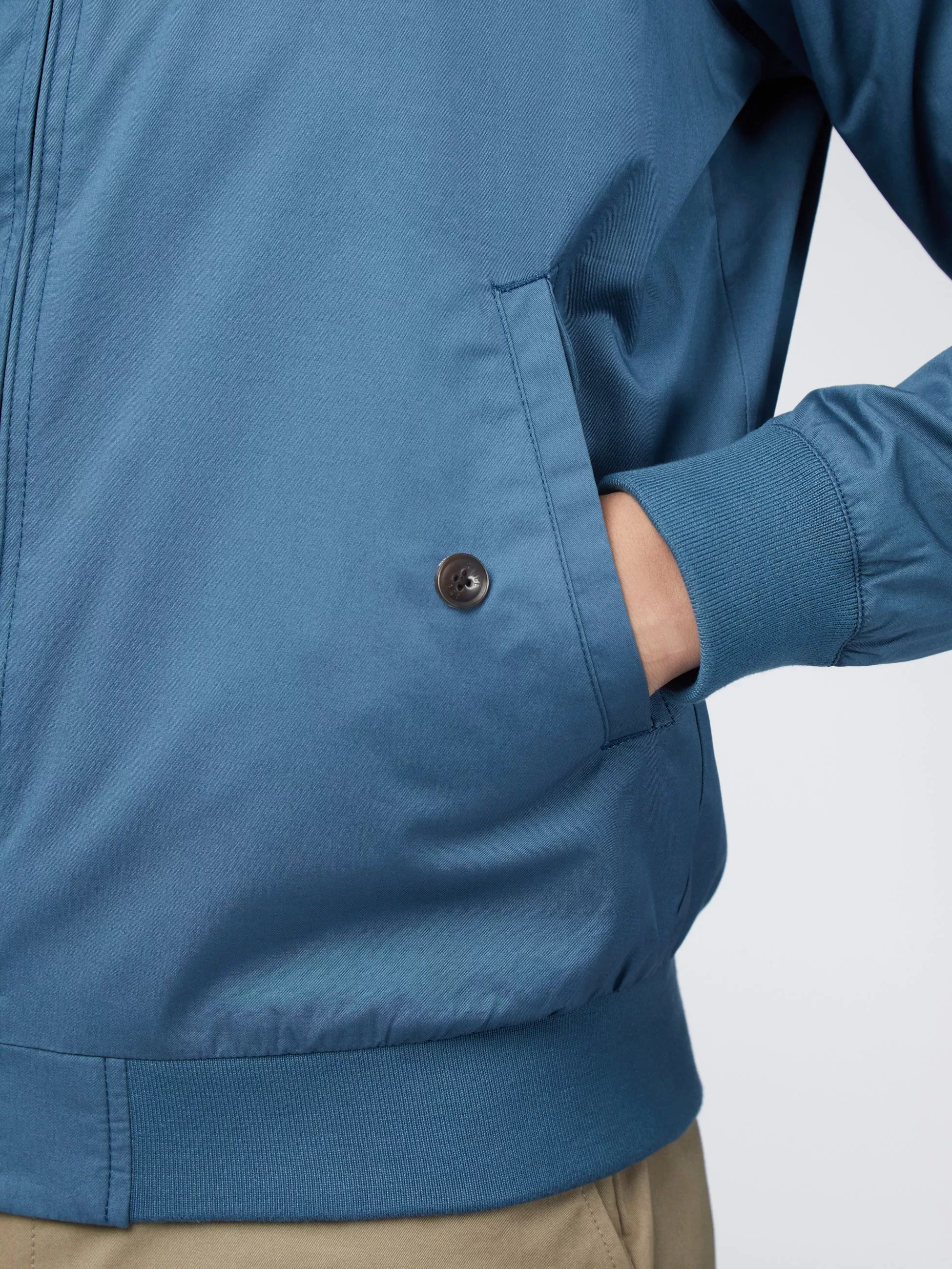 Signature Harrington Jacket - Teal