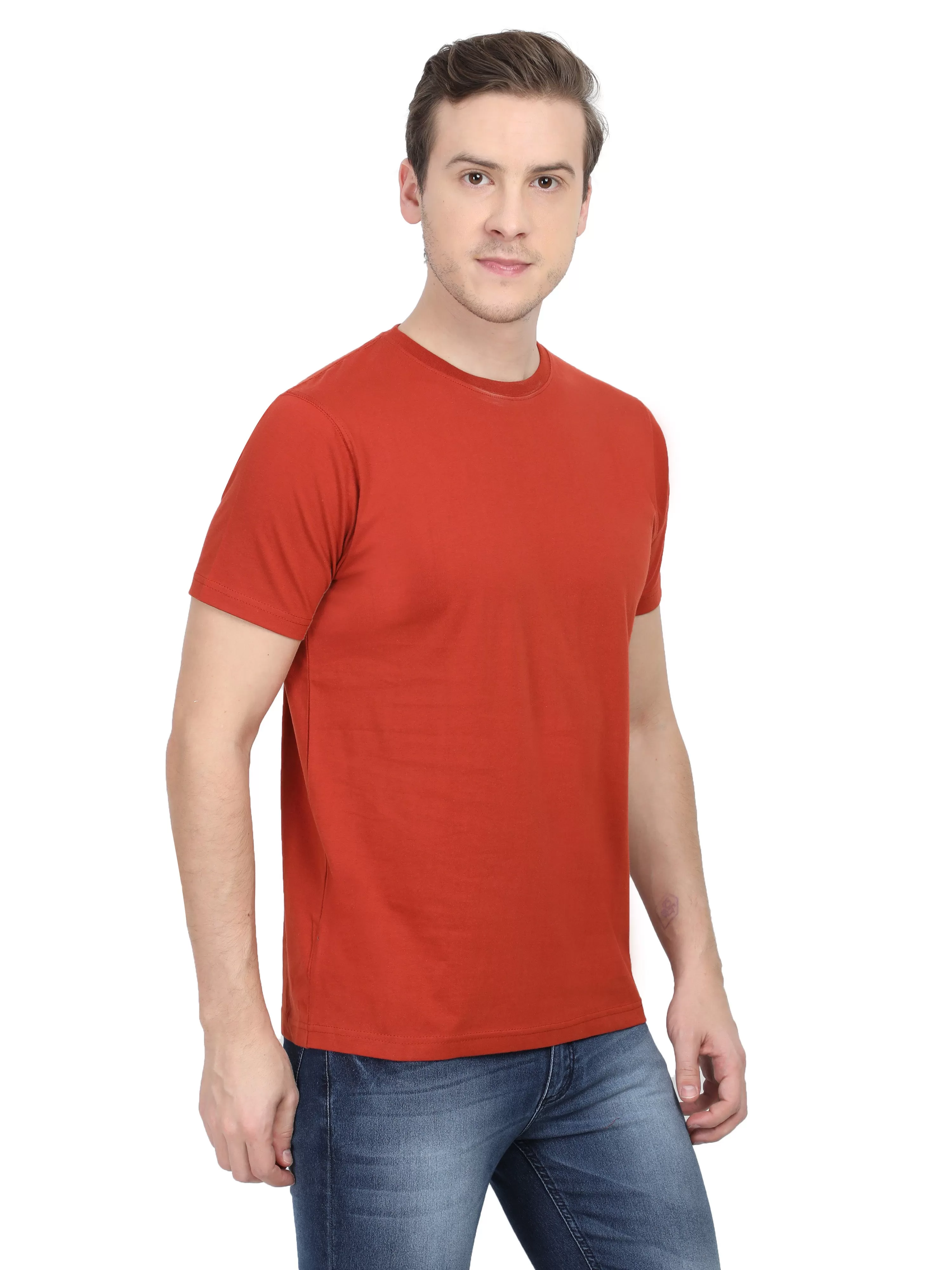 Solids: Brick Red Premium T-shirt