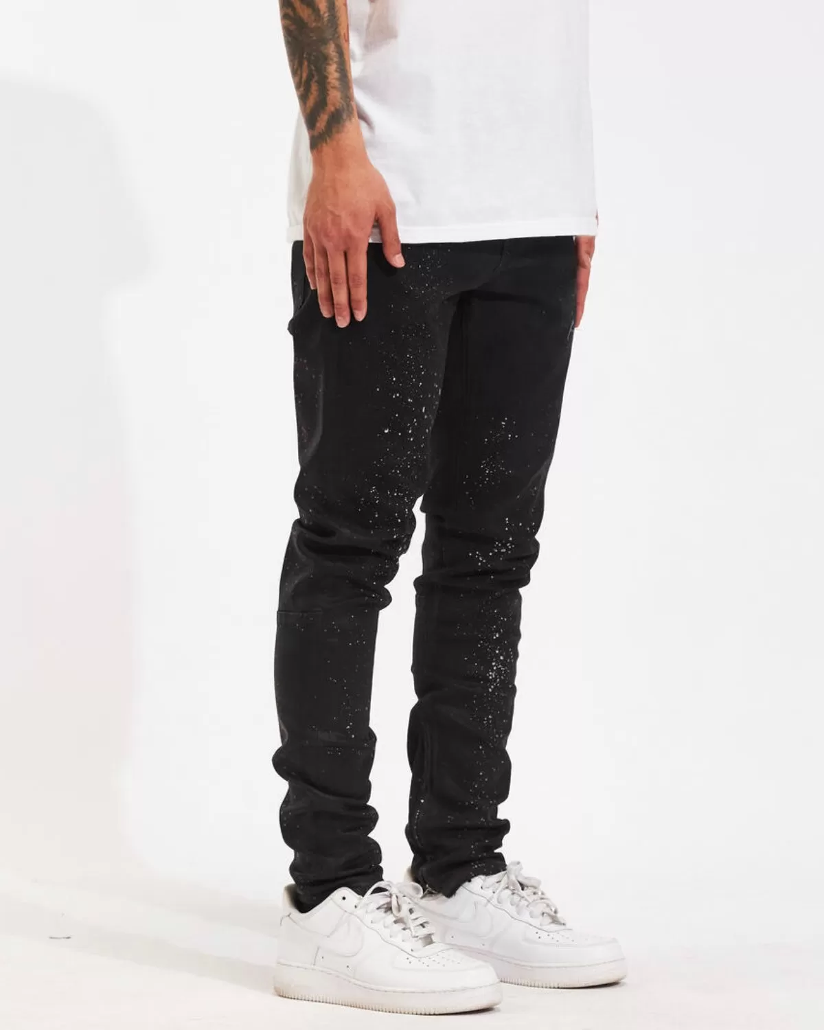 Splattered Denim