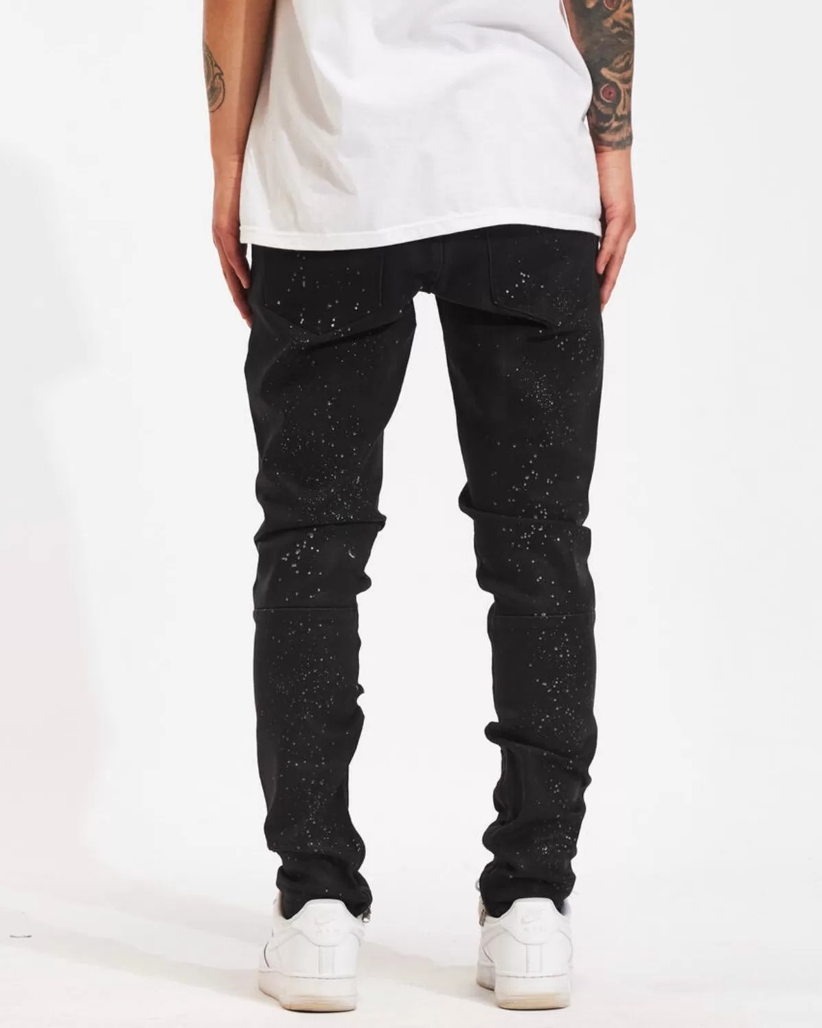 Splattered Denim