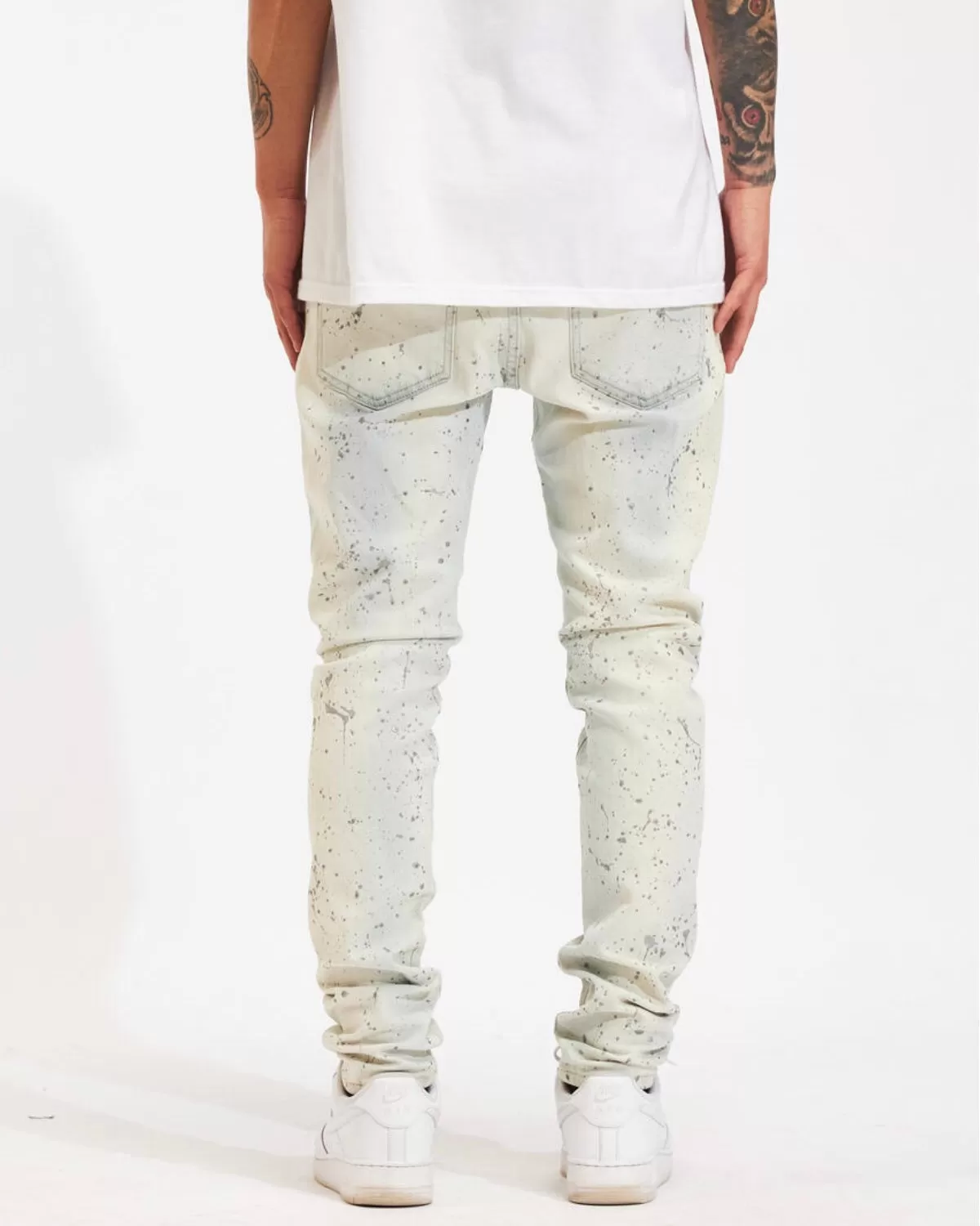 Splattered Denim