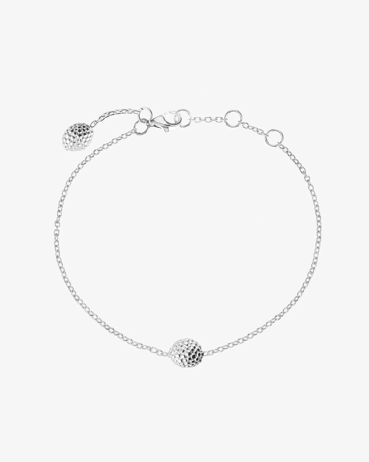 Stardust drop bracelet silver