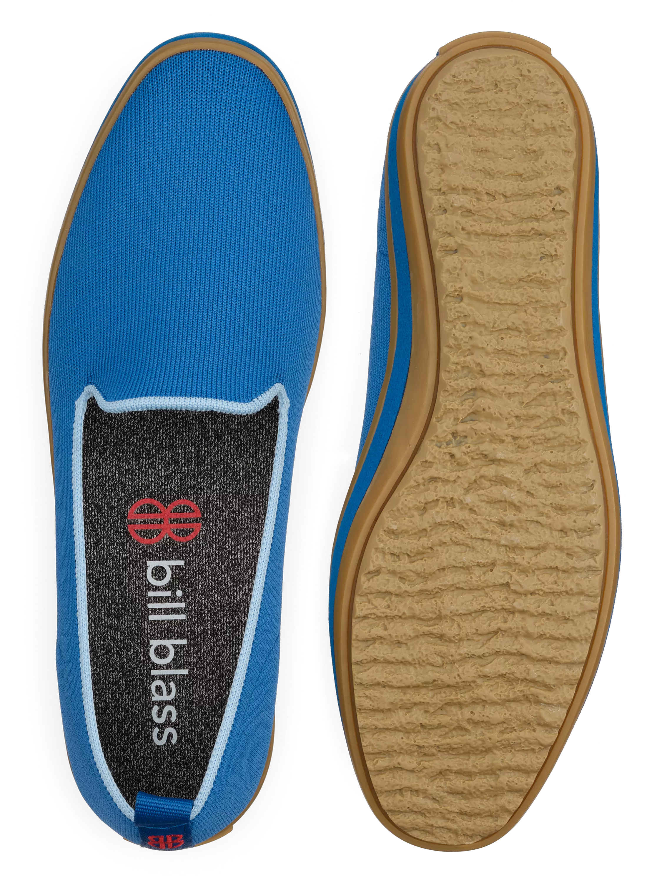 Sutton Knit Slip On - Sea Blue