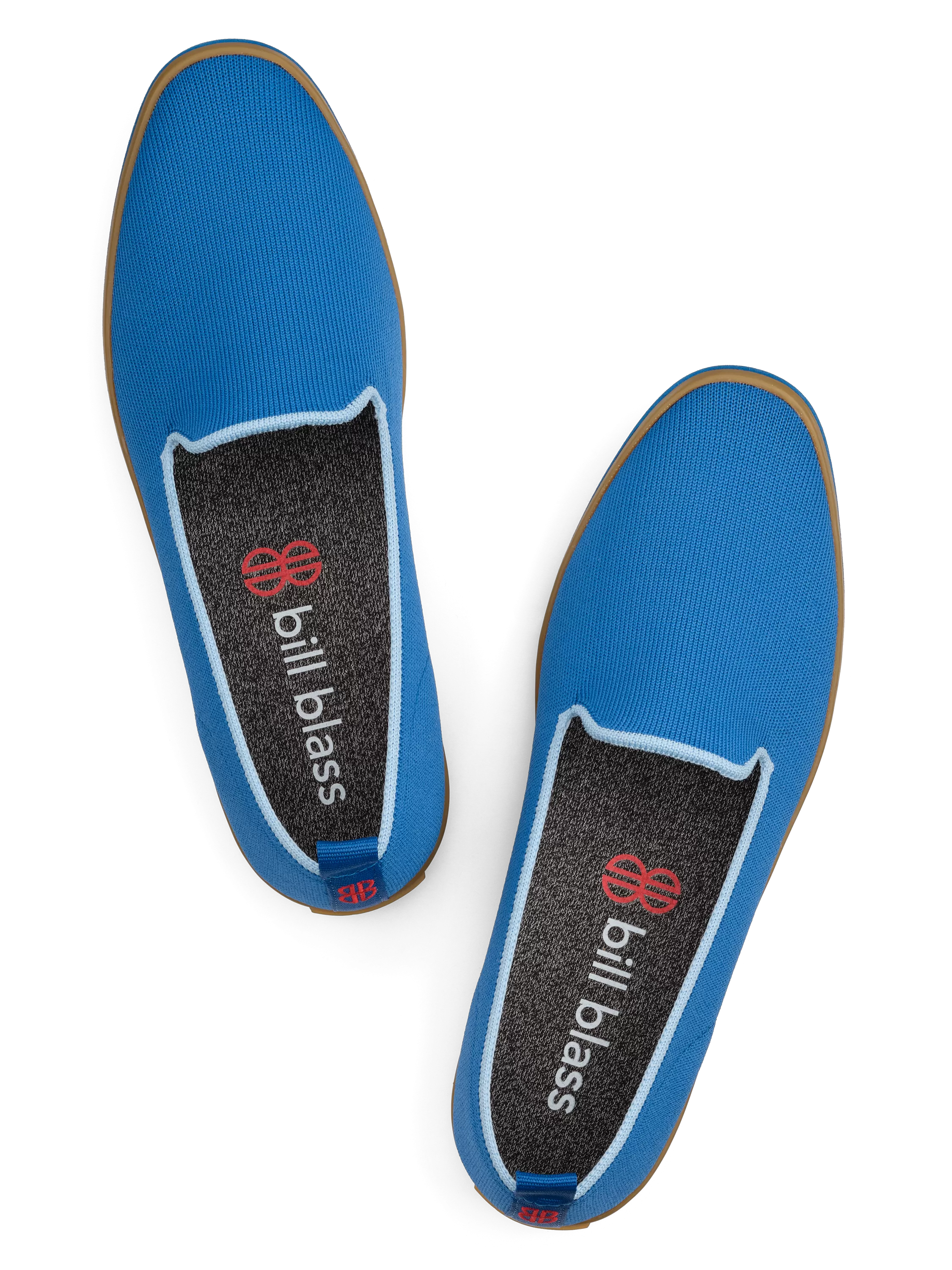 Sutton Knit Slip On - Sea Blue