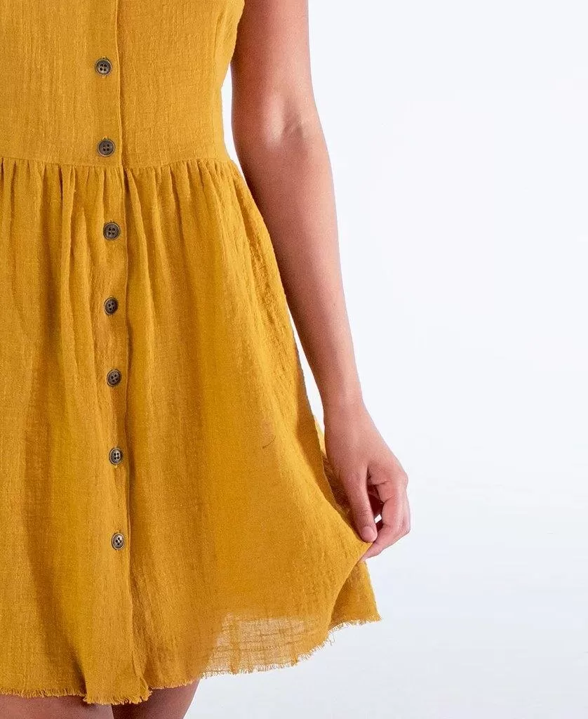 Tali Dress | Mustard