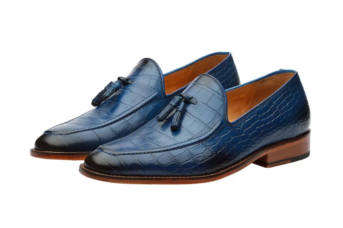 Tassel Loafer – Cobalt Blue