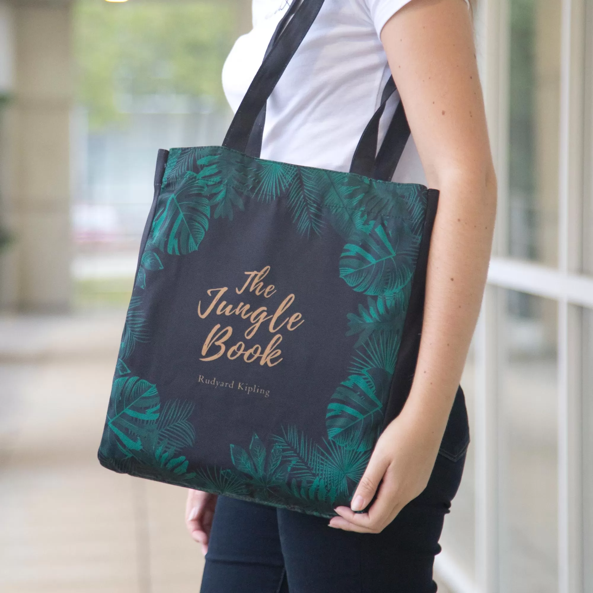 The Jungle Book Black Tote Bag