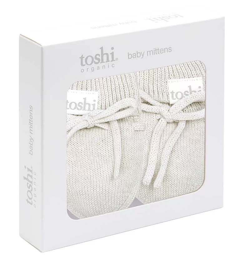 Toshi Organic Mitten Marley Pebble