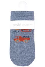 Toshi Organic Socks Ankle Jacquard - Big Diggers