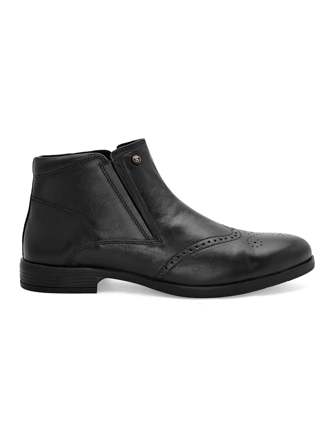 Trevon Black Formal Boots