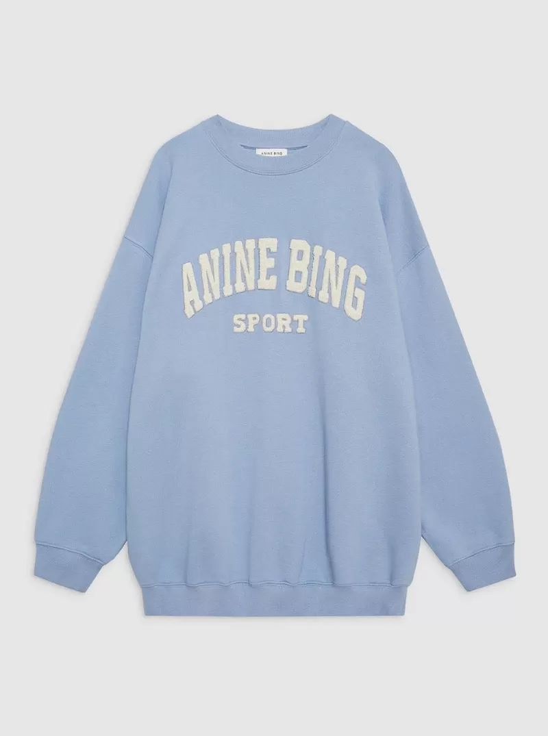 Tyler Sweatshirt in Capri Blue