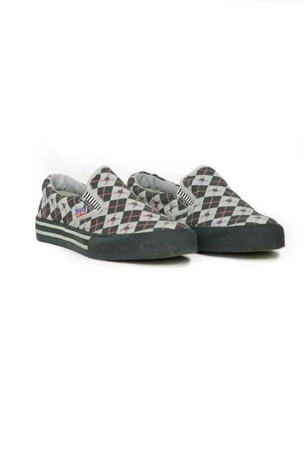 UNDERGROUND ARGYLE SLIP ON