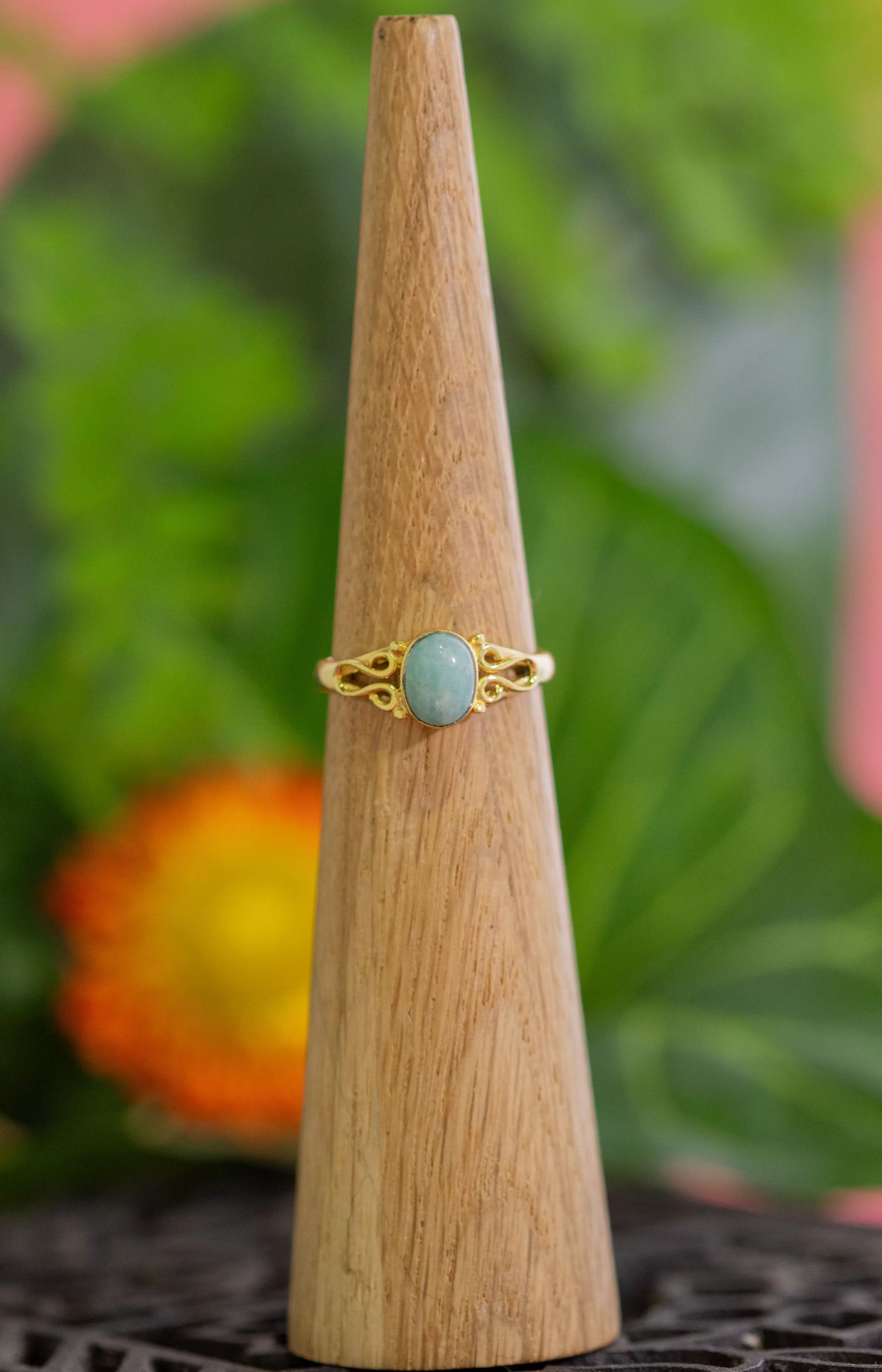 Uriel Amazonite Ring