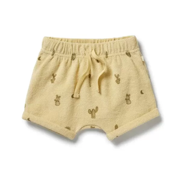 Wilson & Frenchy Organic Terry Tie Front Short - Prickle