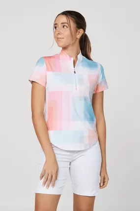 Women's Golf Short Sleeve - Shades of Pink