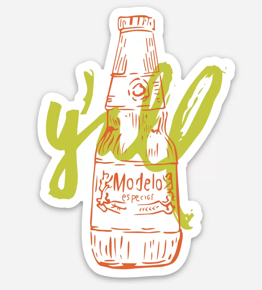 Yall Modelo Sticker